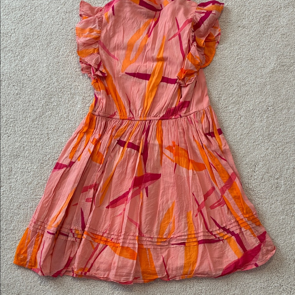 Vineyard Vines Pink and Orange Kids Dress - Picture 3 of 3